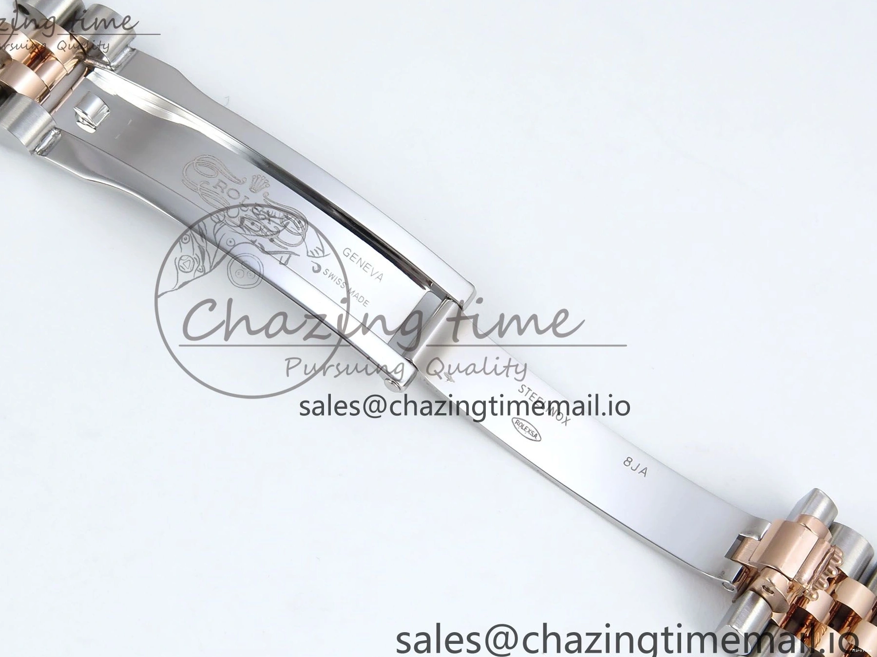 MiroTime 0102 QuickDry DateJust 31 278271 ARF 1:1 Best Edition 904L Steel White MOP Diamonds Dial on SS RG Jubilee Bracelet ETA 517